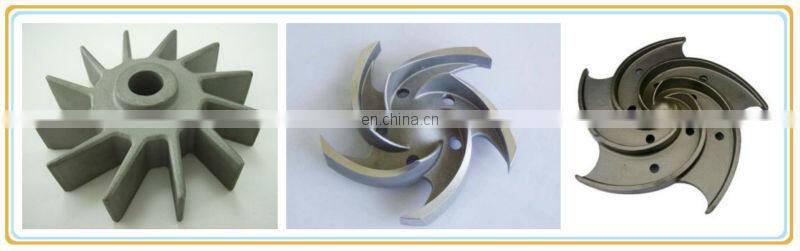China supplier steel investment casting water turbine impeller
