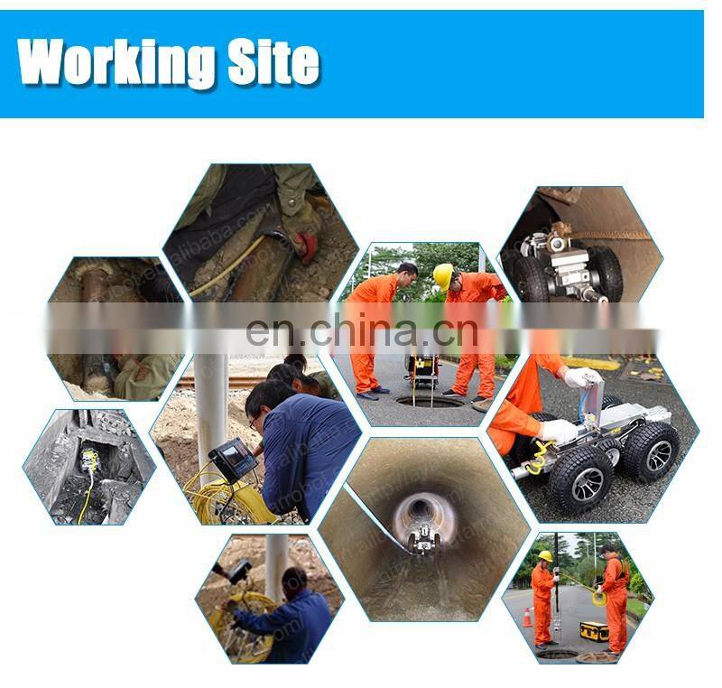Pipeline tube inspection water leak detection camera