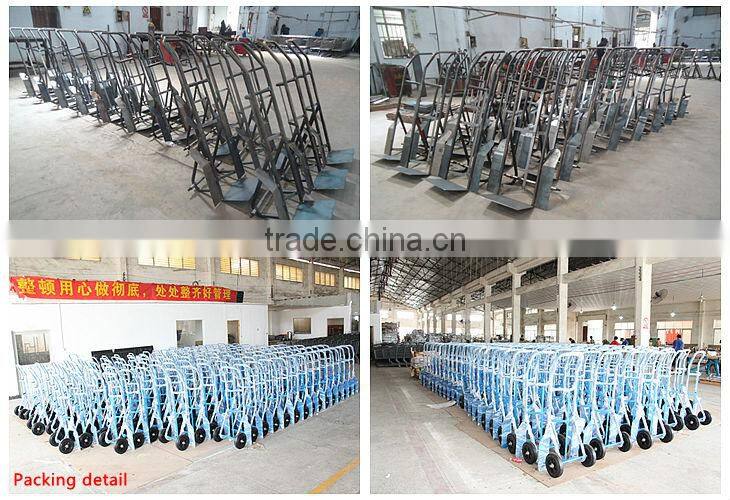 Two wheels hand trolley for climbing stairs
