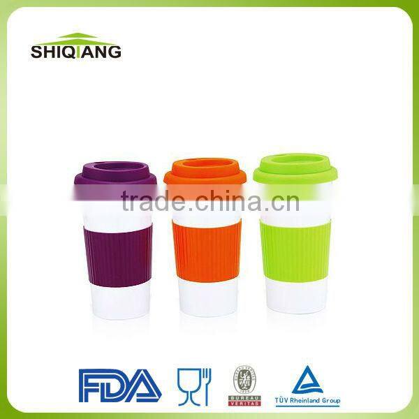 450ml stainless steel mug with rubber cover BL-5101