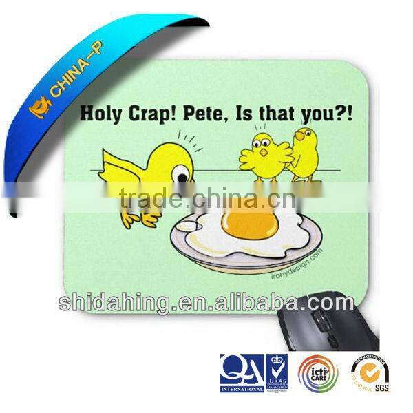 Promotional PVCMouse Pad Cute & Humorist Cartoon Image