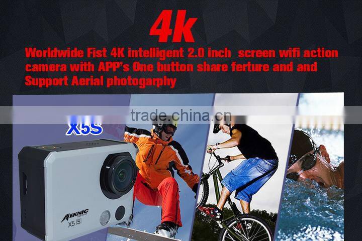 2015 High Quality And New Design 4K Wifi Sports Cameras New Sports cameras Manufacturer