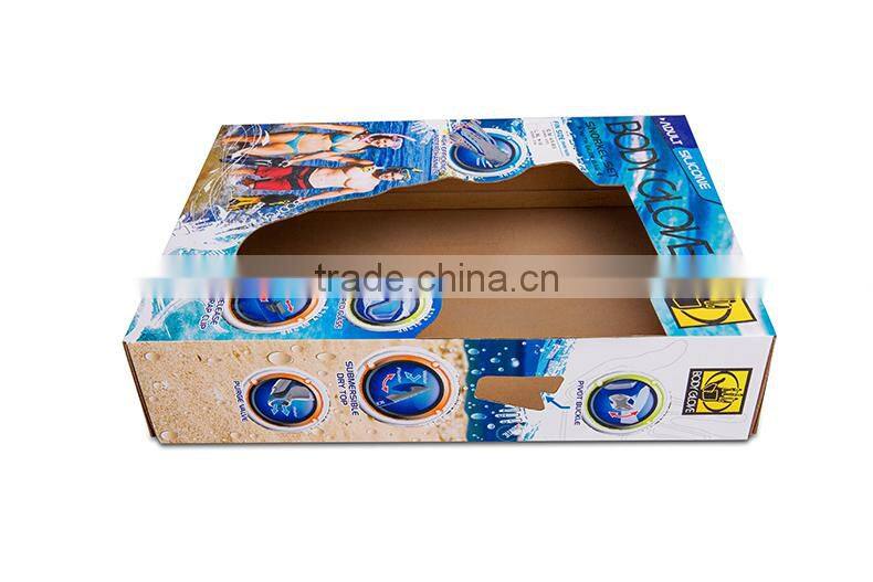 Fashion Design Recycled Paper Counter Display Box