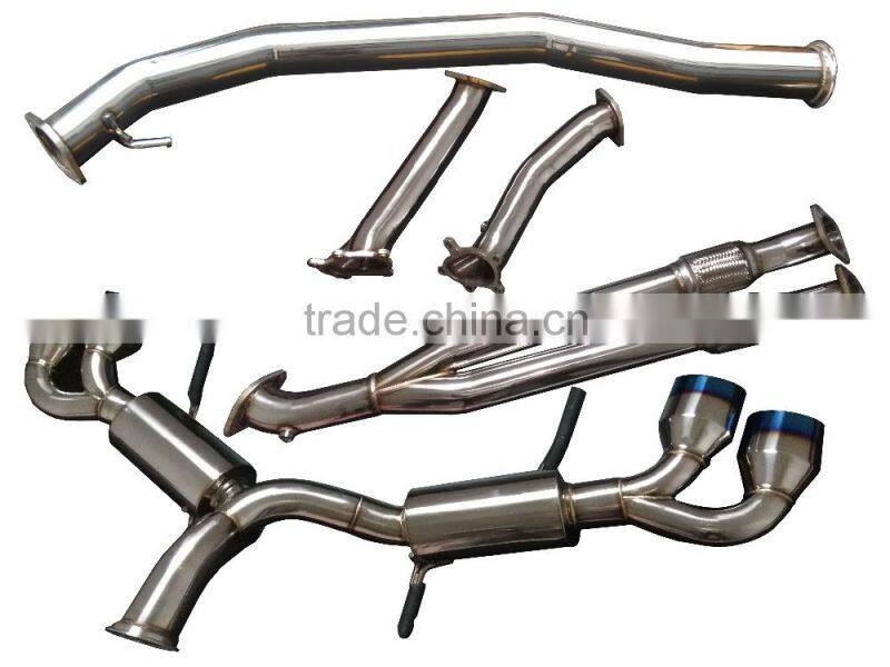 titianum exhaust catback for nissan GTR R35 exhaust