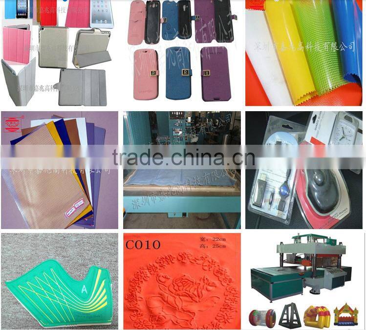 Machining transparent PVC plastic Cosmetic Packaging Bags with side gusset