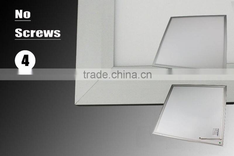 40w CE panel light 100lm/w Square Shape for indoor office, shop and HOME decoration/led panel light 600x600