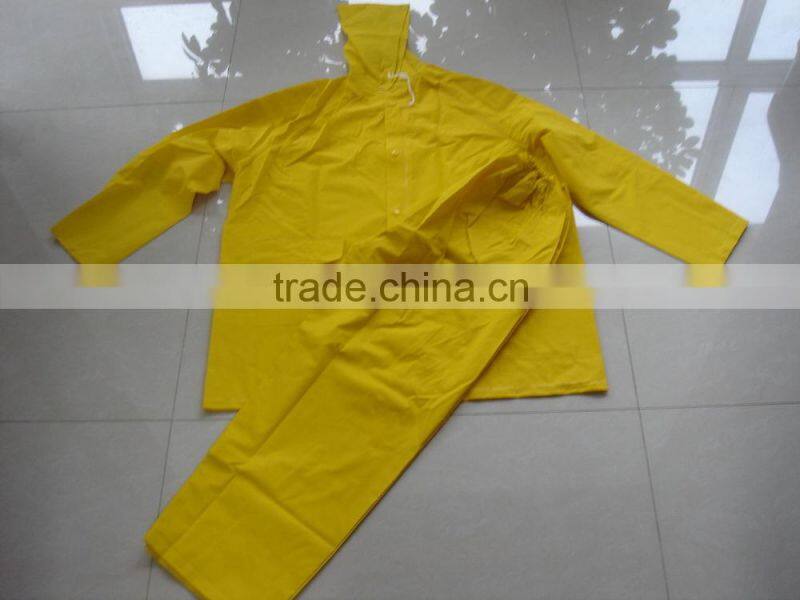 Long Hooded Waterproof Raincoat For Men