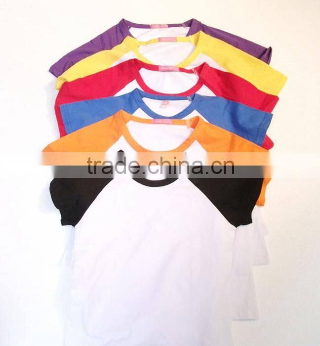 wholesale round collar 100% cotton t-shirt,sublimation shirt ,custom T-shirt