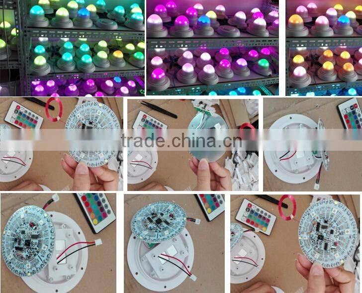 LED light and lighting ball with remote control 3514