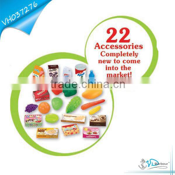 Children Pretend Play Toys Plastic Shopping Cart