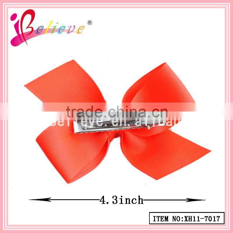 Hair bows made of hair ribbon bow with alligator clip,bow hair accessories