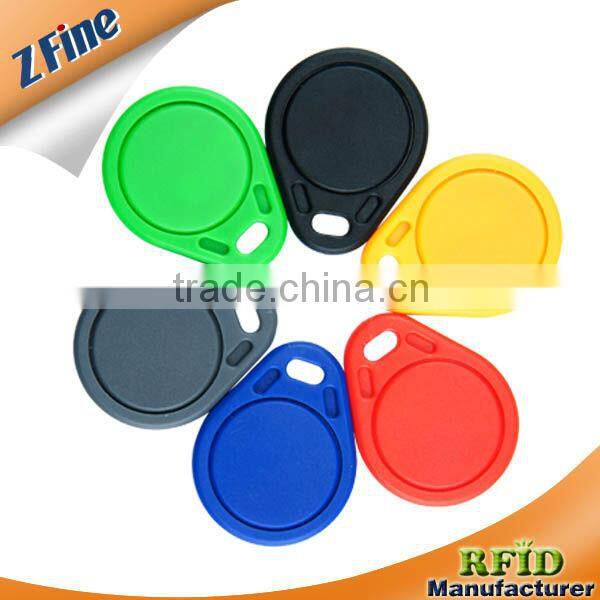 plastic ABS nfc llaveros rfid nfc key tag