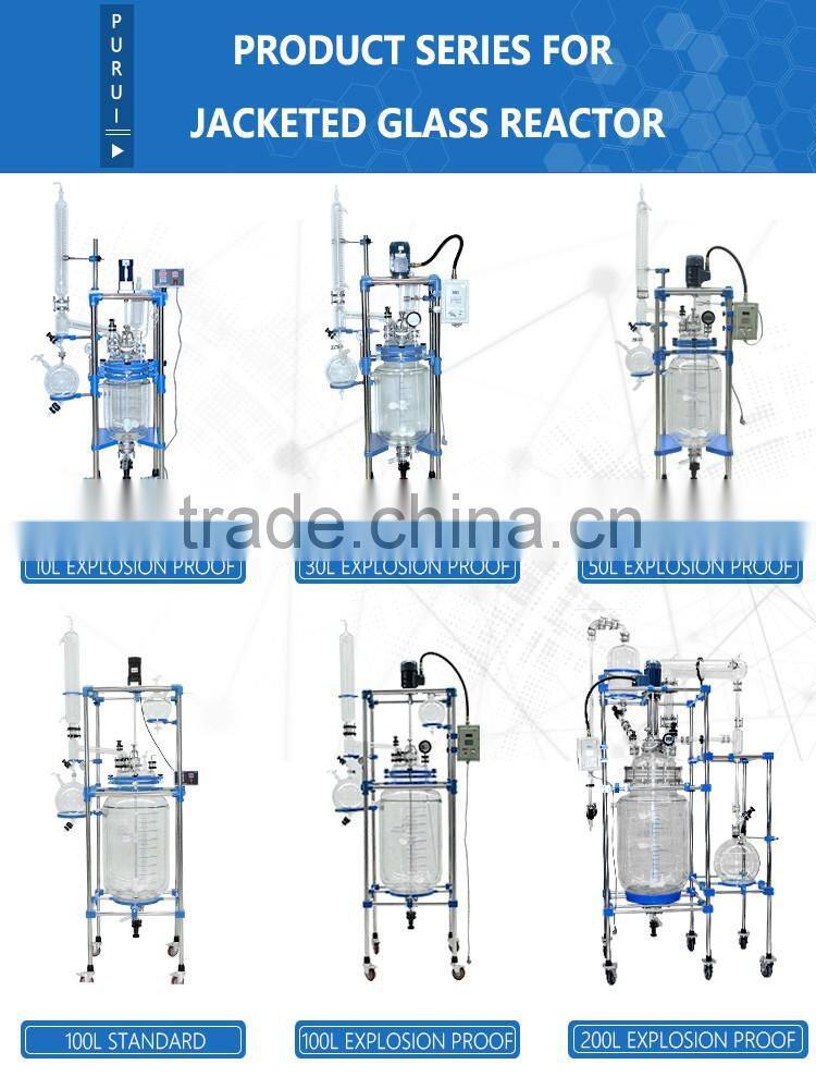 scraped film evaporator for molecular distillation