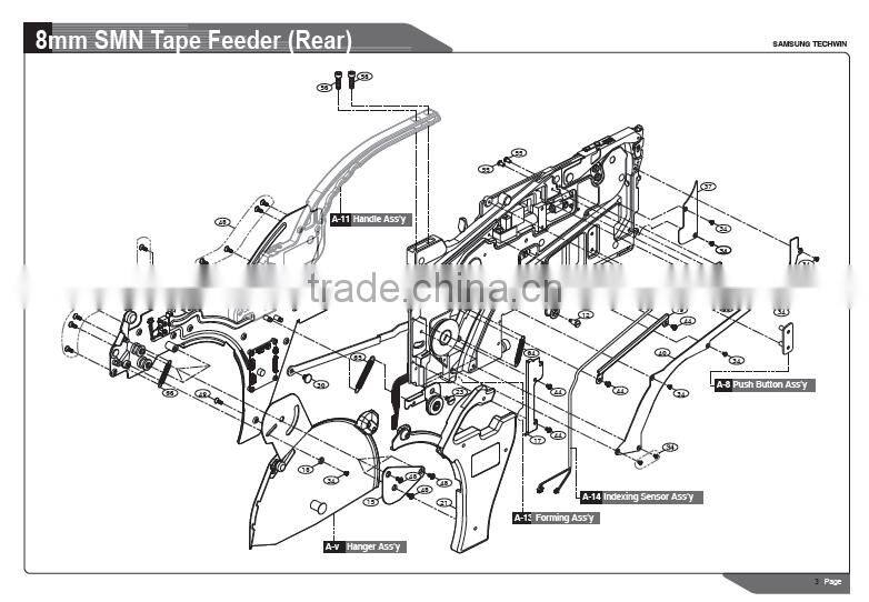 smt Samsung nozzles/CP/SM series feeders
