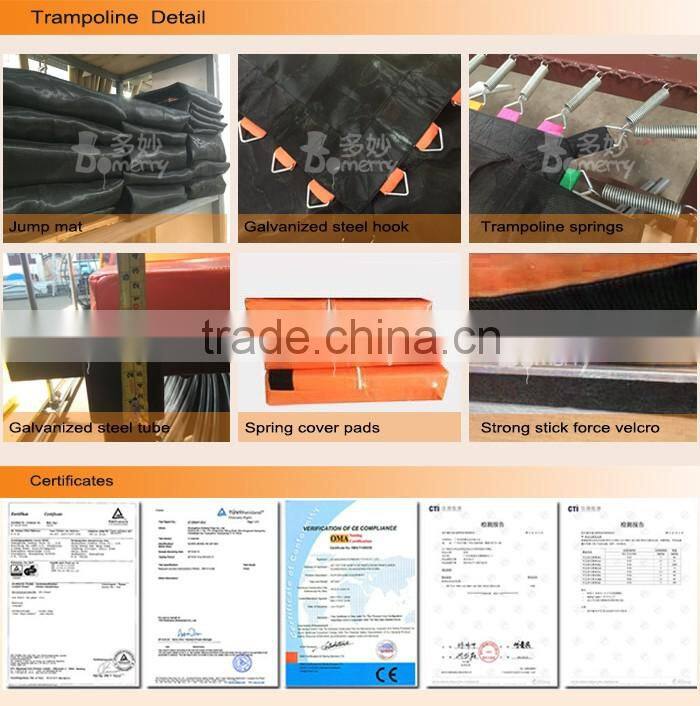 Special design kids play games indoor trampoline playground equipment