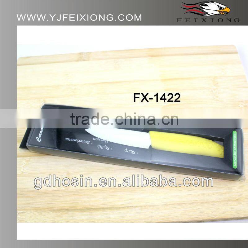 Sharp ceramic blade peeler