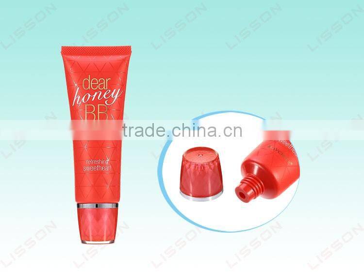new arrival airless pump head cosmetic packaging tube for BB&CC cream usage