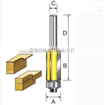 Woodworking TCT Flush Trimming Router Bits