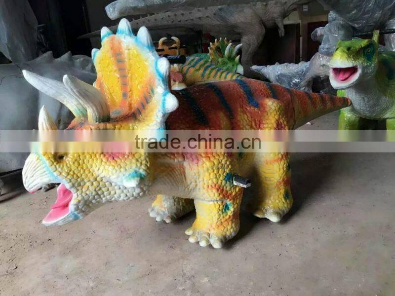 Electronic Game Mechanical Walking Dinosaur Silicon Toy Ride