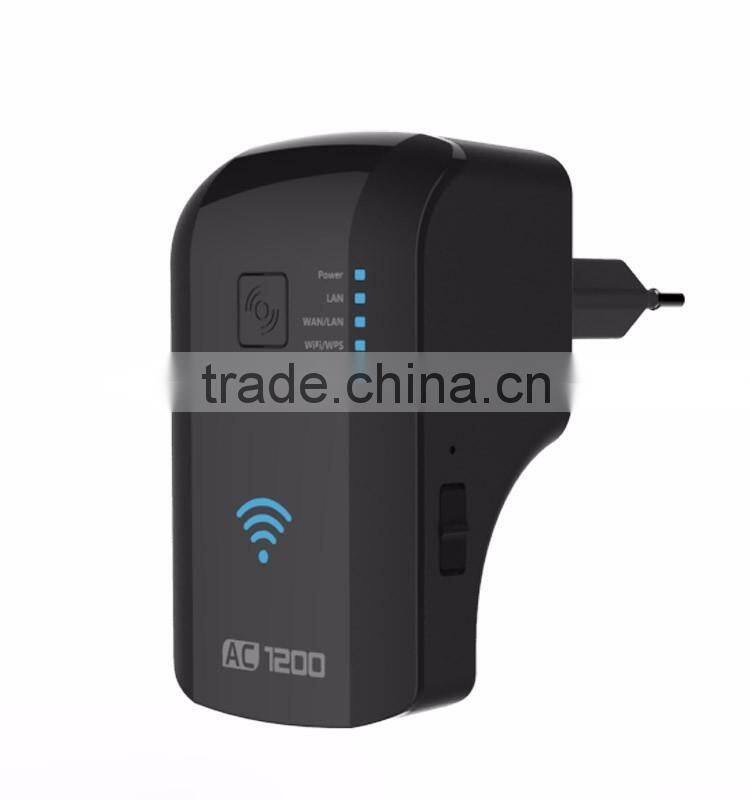 NEW Upgrade 1200Mbps Wireless Wifi Repeater 802.11AC Network Router Range Expander Signal Booster