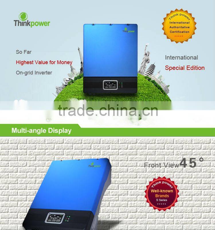 1.5kW DC to AC single phase solar on grid/grid tie inverter, WIFI monitoring with CE TUV VDE AS4777 IEC certification