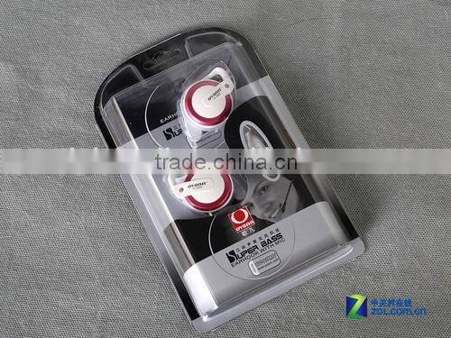 HD Sound quality sport colorful headphones with ear hook