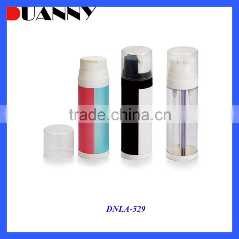25ml Acrylic Dual Chamber Bottle Packaging,25ml Dual Chamber Bottle