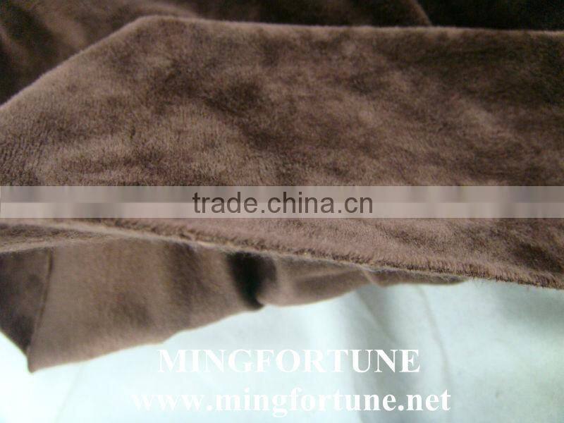 nylon spandex fleece fabric