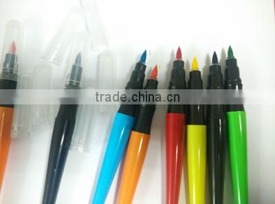 Brush marker water color pen ink for promotional kids pen