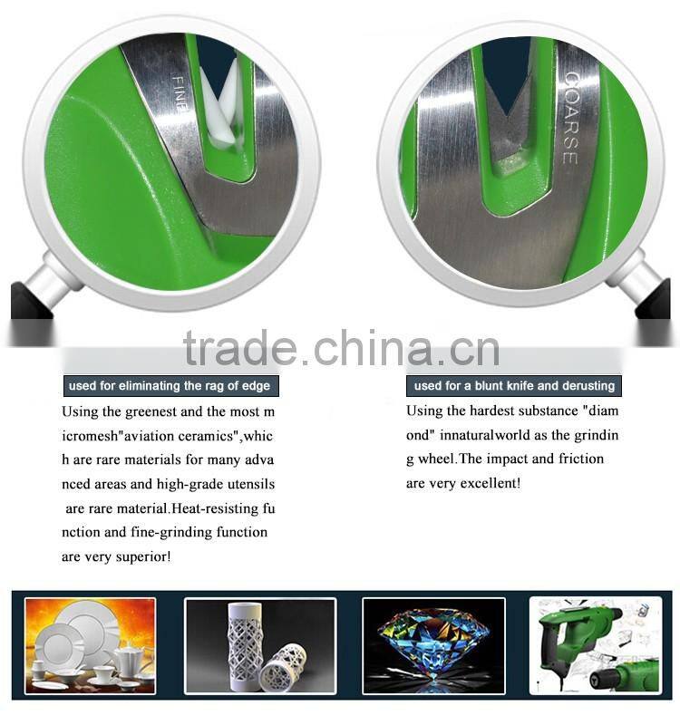 Small Multipurpose mini 3 stage knife sharpener