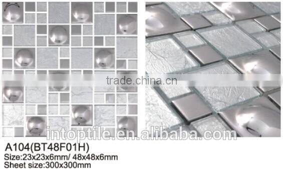 most widely use glass mosaic for swimming pool tile