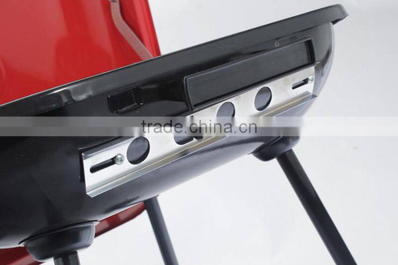 Attractive portable balcony bbq grill with wheel