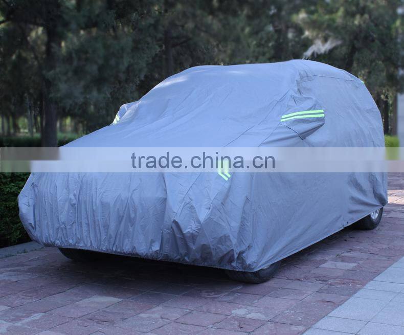 high qualtity aluminium foil car cover silver color