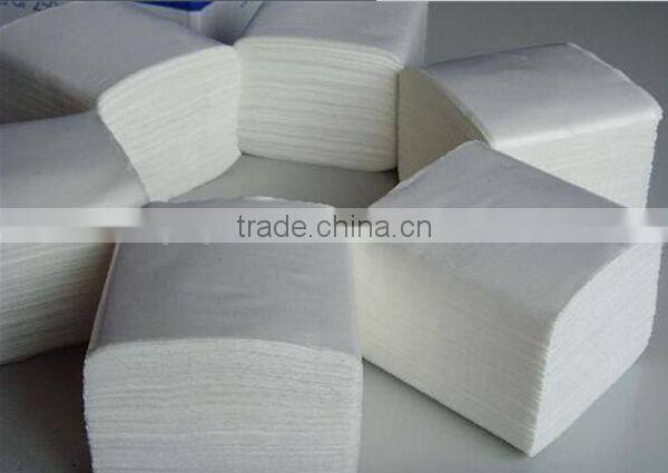 2ply interleaved toilet paper pure cellulose 250sheets per pack