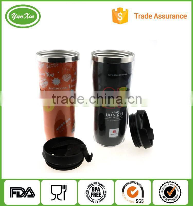 350ml BPA-free Starbucks coffee Travel Mug With Paper Insert, Auto Mug