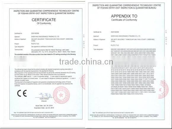 300*300 High Quality Interior Glazed Rustic Ceramic Floor Tile