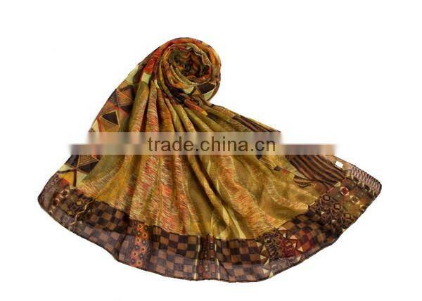 >> Factory fashionable leopard scarf wholesale scarf/#