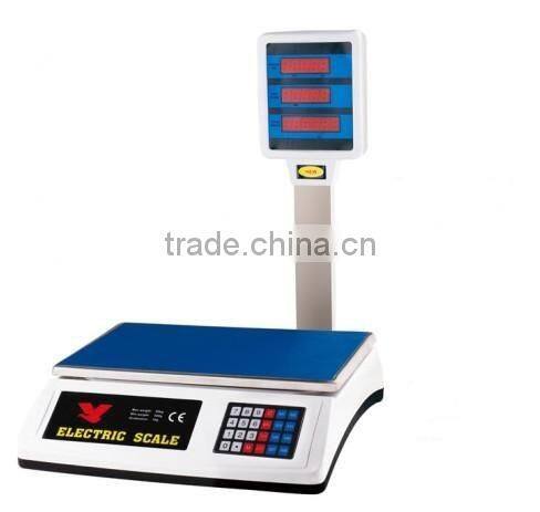 fashion electronic fruits digital scale with pole