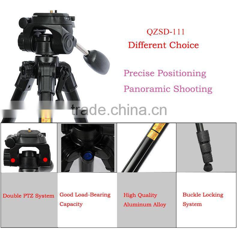 QZSD Q-111 Digital Camera Light Support Portable Fishing Lightweight Tripod