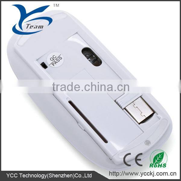 2.4g with high quality flat computer mouse