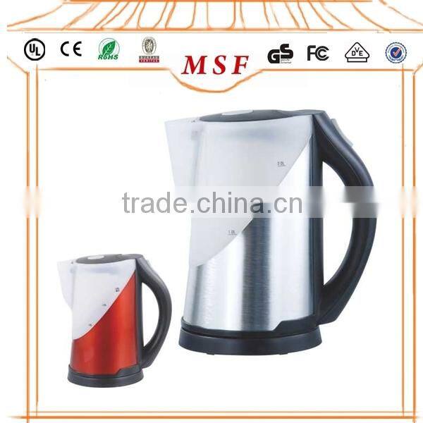 1.7L New Mini Plastic & Stainless Steel 2 Cup Electric Kettle