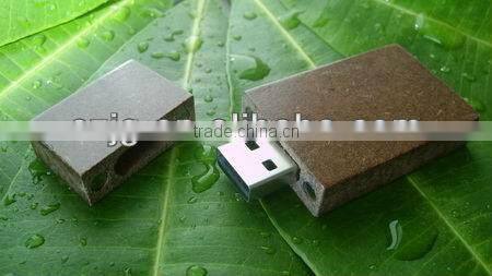 Hot Sale Promotional Gift Wooden USB Flash Drive with Real Capacity