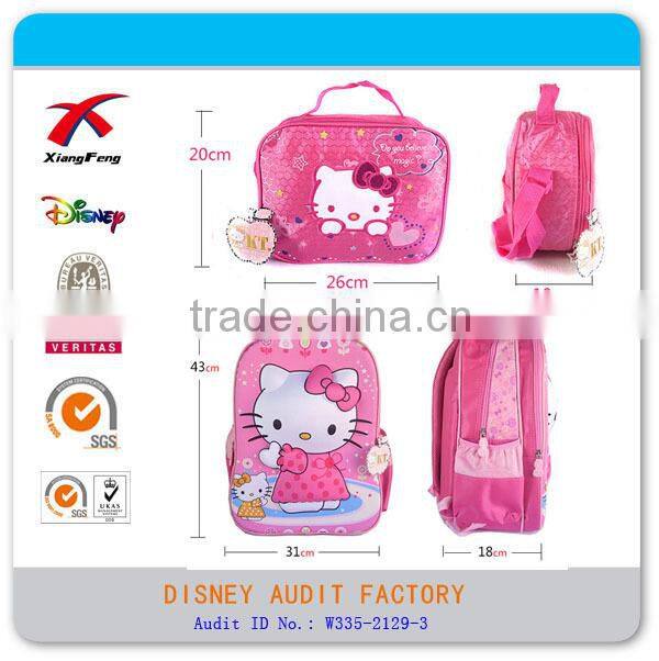 3D EVA Trolly Detachable Backpack, School bag