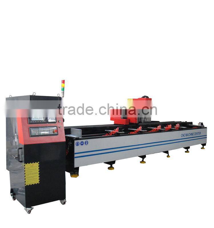 Jinan 4 axis cnc profile machining center for curtain wall