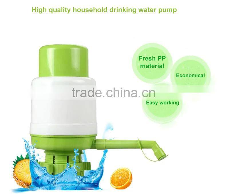 bottled drinking hand press water pump