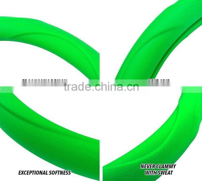 Fashionable silicone steering wheel cover making machine