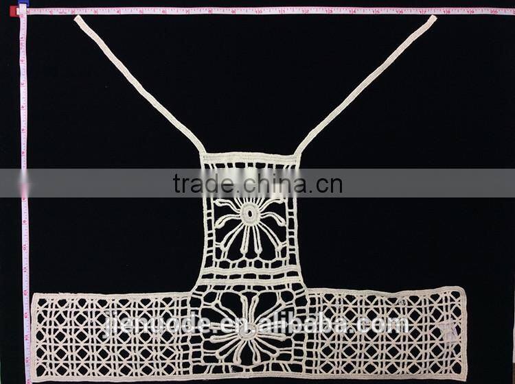 Hot Sell High-end Eco-Friendly 100% Cotton Design Collar Lace