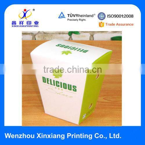 Easy to Hold Takeaway Paper Food Box for Ships