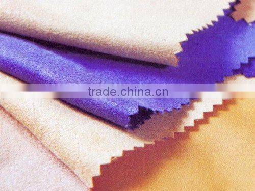 printed polyester suede fabric