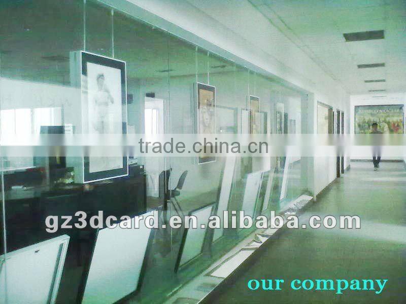 high quality custom 3d lenticular poster city scene